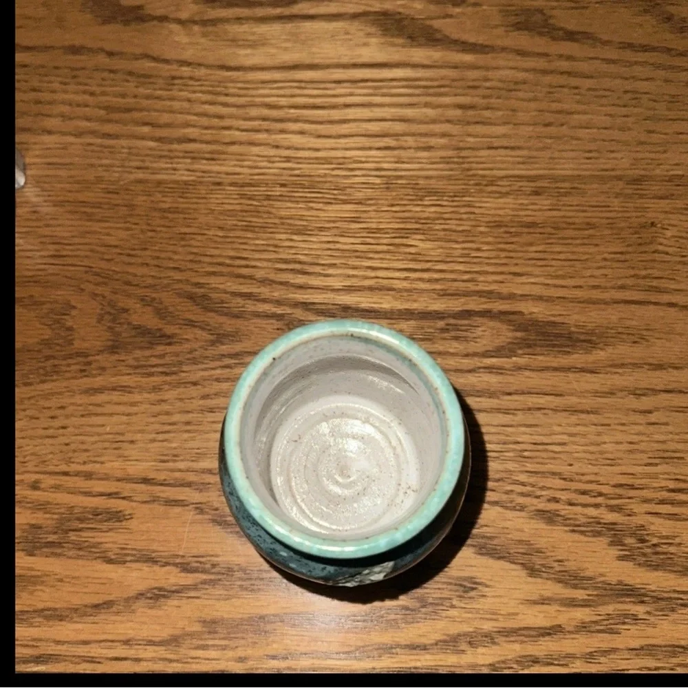 Vintage Studio Pottery Vase Organic Modern Intentional Rugged Primitive Design